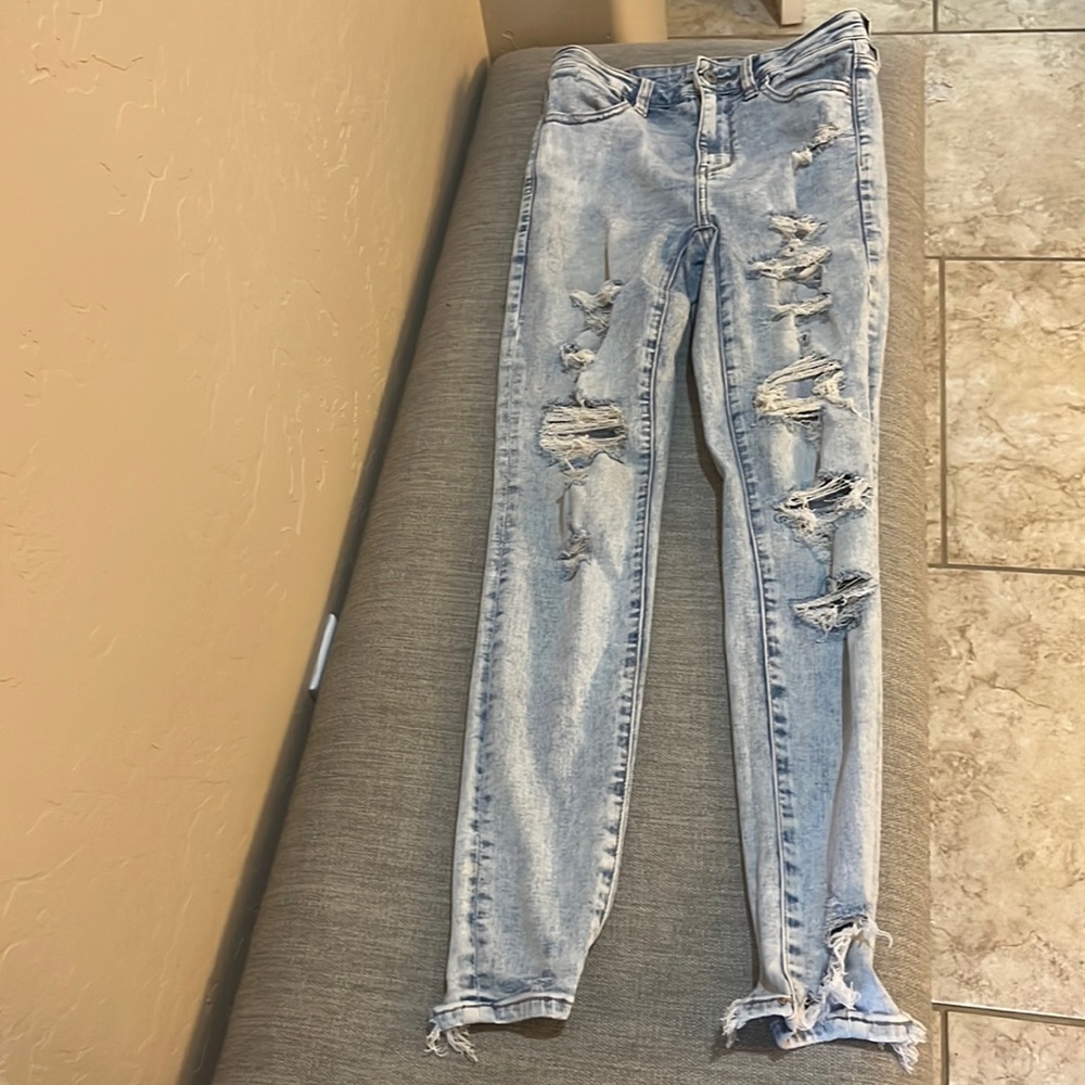 American Eagle Super High Rise Jeggings jeans. Size 2